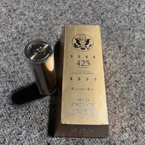 Presidential Thomas Jefferson Ballistic Coin Rolls (2x $50 rolls) - Picture 2 of 4